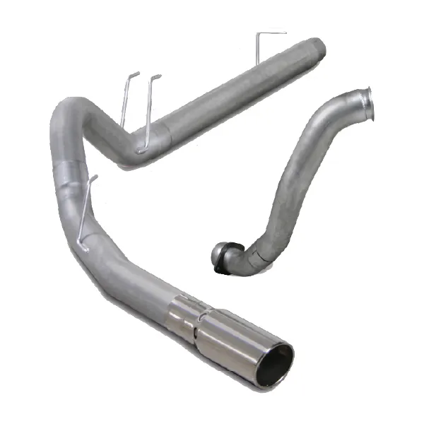 Diamond Eye K4363A 4” Aluminized DPF Back Exhaust | 08-10 6.4L Powerstroke