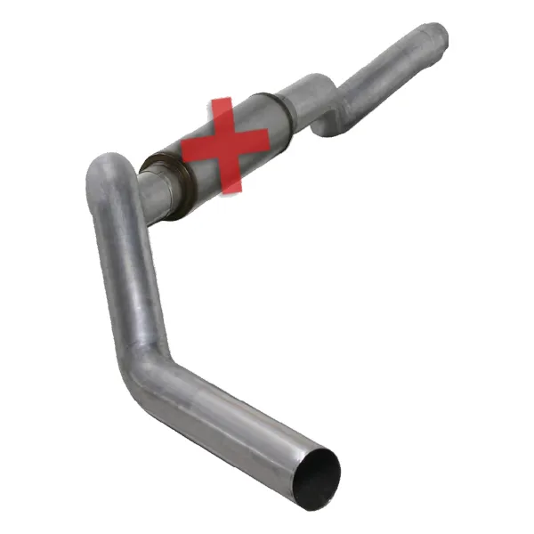 Diamond Eye K5126A-RP 5” Aluminized Cat Back Exhaust | 06-07.5 6.6L Duramax