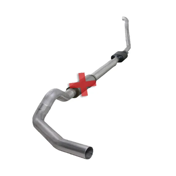Diamond Eye K5314A-RP 5” Aluminum Turbo Back Exhaust (No Muffler) | 94-97.5 7.3L Powerstroke