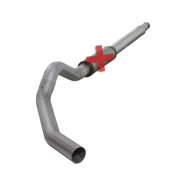 Diamond Eye K5344A-RP 5” Aluminized Cat Back Exhaust | 03-07 6.0L Powerstroke