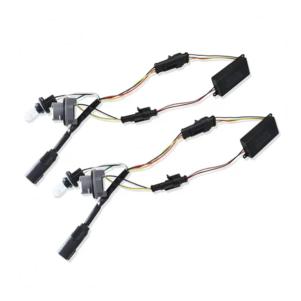 Alpharex 640013 Stock Halogen Tail Light Wiring Converters | 19-22 RAM 2500/3500