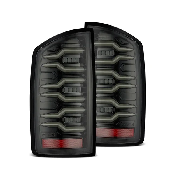 Alpharex 641020 Luxx-Series Alpha-Black LED Tail Lights | 03-06 RAM 2500/3500