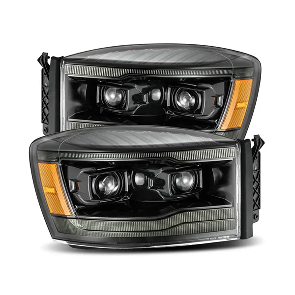 Alpharex 880530 Pro-Series Alpha-Black Projector Headlights | 06-09 RAM 2500/3500