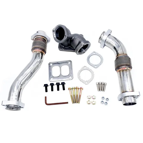 Odawgs Diesel 301087 Bellowed Up-Pipes | 94-97 7.3L Powerstroke