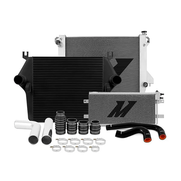 Mishimoto MMB-RAM-002 Radiator, Trans Cooler & Intercooler Heavy-Duty Bundle | 03-07 5.9L Cummins