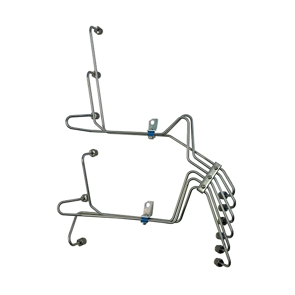 Industrial Injection SS12012VKIT .120 Stainless Steel Fuel Lines | 94-98 5.9L Cummins